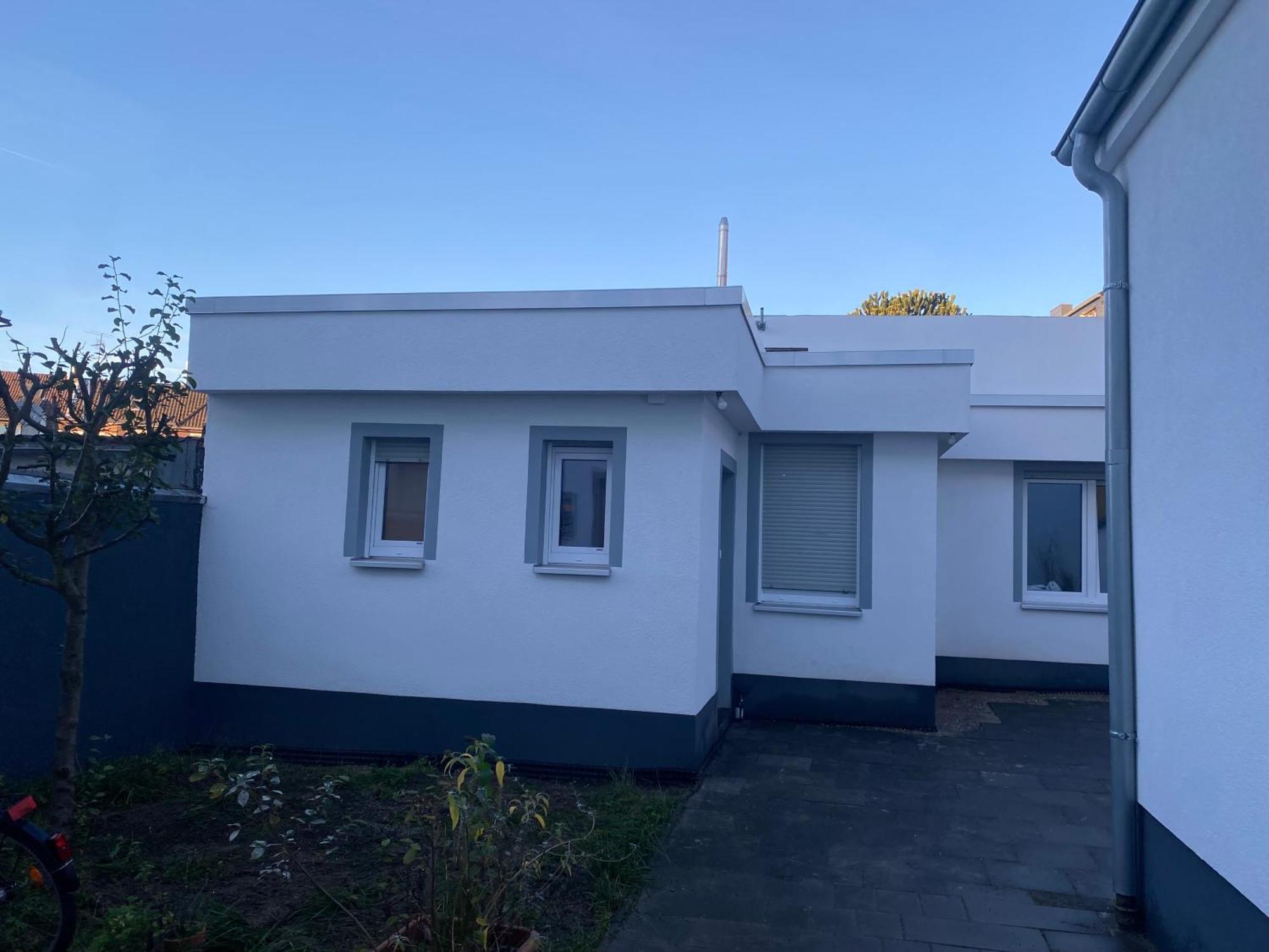 Neues Bungalow Fuer Bis Zu 4 Personen オーバーハウゼン エクステリア 写真